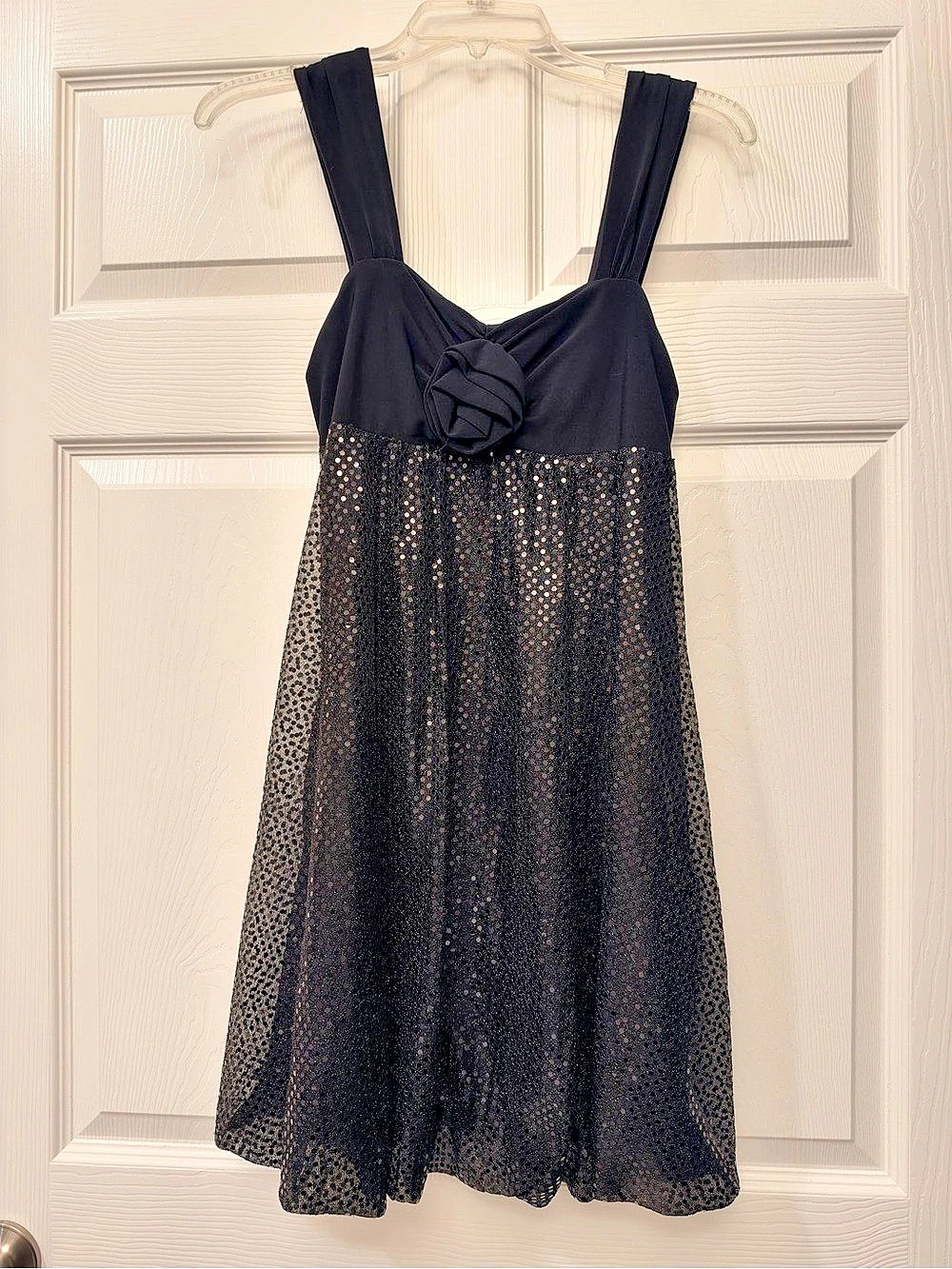 Jessica McClintock for Gunne Sax Black Maxi Dress Size 3